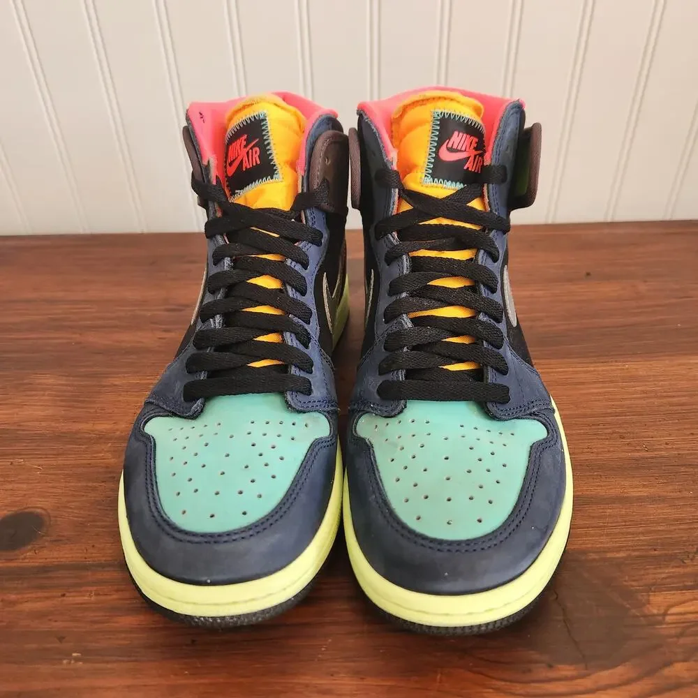 Air Jordan‎ 1 Men's Size 8 Retro High OG Bio Hack Multicolor 555088-201